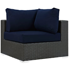 Load image into Gallery viewer, Sojourn 10 Piece Outdoor Patio Sunbrella¨ Sectional Set by Modway

