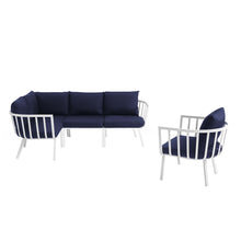 Load image into Gallery viewer, Riverside 5 Piece Outdoor Patio Aluminum Set by Modway
