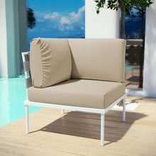 Load image into Gallery viewer, Harmony Outdoor Patio Aluminum Corner Sofa by Modway
