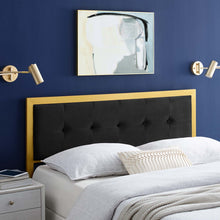 Load image into Gallery viewer, Teagan Tufted Performance Velvet Full Headboard by Modway
