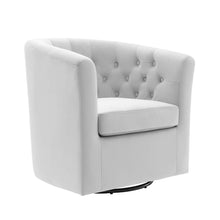 Load image into Gallery viewer, Prospect Tufted Performance Velvet Swivel Armchair

