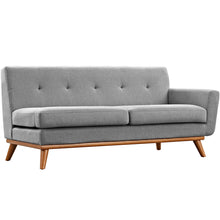 Load image into Gallery viewer, Engage Left-Facing Upholstered Fabric Sectional Sofa
