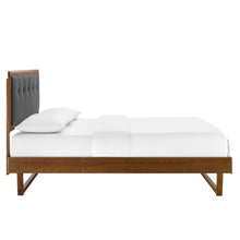 Load image into Gallery viewer, Willow Wood King Platform Bed With Angular Frame by Modway
