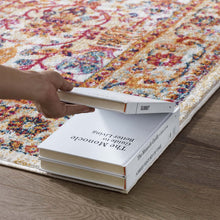 Load image into Gallery viewer, Entourage Jessa Distressed Vintage Floral Lattice 8x10 Area Rug by Modway
