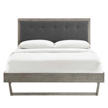 Load image into Gallery viewer, Willow Wood Queen Platform Bed With Angular Frame by Modway
