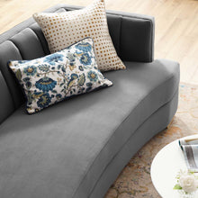 Load image into Gallery viewer, Encompass Channel Tufted Performance Velvet Curved Sofa by Modway

