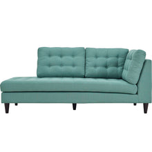 Load image into Gallery viewer, Empress Upholstered Fabric Left Facing Bumper by Modway
