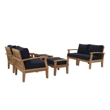 Load image into Gallery viewer, Marina 6 Piece Outdoor Patio Teak Set by Modway

