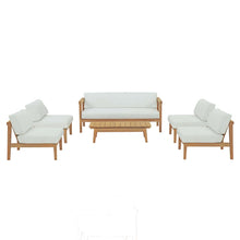 Load image into Gallery viewer, Bayport 6 Piece Outdoor Patio Teak Set by Modway
