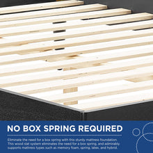Load image into Gallery viewer, Sierra Cane and Wood Full Platform Bed With Splayed Legs by Modway
