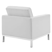 Load image into Gallery viewer, Loft Tufted Upholstered Faux Leather Sofa and Armchair Set by Modway
