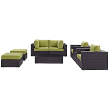 Load image into Gallery viewer, Convene 8 Piece Outdoor Patio Sectional Set by Modway
