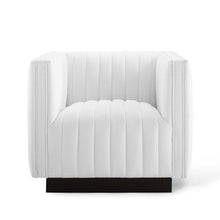 Load image into Gallery viewer, Conjure Upholstered Fabric Tufted Armchair Set of 2 by Modway
