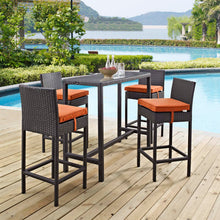 Load image into Gallery viewer, Convene 5 Piece Outdoor Patio Pub Set
