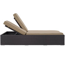 Load image into Gallery viewer, Convene Double Outdoor Patio Chaise by Modway
