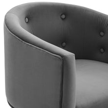 Load image into Gallery viewer, Savour Tufted Performance Velvet Accent Chair by Modway
