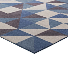 Load image into Gallery viewer, Kahula Geometric Triangle Mosaic 8x10 Area Rug by Modway
