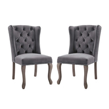 Load image into Gallery viewer, Apprise Performance Velvet Side Chair Set of 2 by Modway
