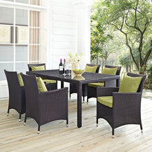 Load image into Gallery viewer, Convene 7 Piece Outdoor Patio Dining Set by Modway
