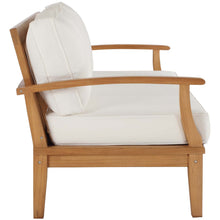 Load image into Gallery viewer, Marina Outdoor Patio Teak Sofa by Modway
