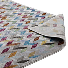 Load image into Gallery viewer, Gemma Chevron Mosaic 4x6 Area Rug by Modway
