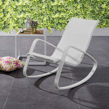Load image into Gallery viewer, Traveler Rocking Outdoor Patio Mesh Sling Lounge Chair by Modway
