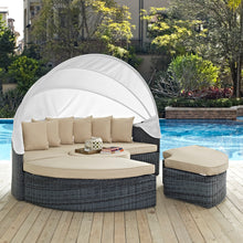 Load image into Gallery viewer, Summon Canopy Outdoor Patio Sunbrella¨ Daybed by Modway

