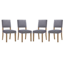 Load image into Gallery viewer, Oblige Wood Dining Chair Set of 4 by Modway
