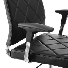 Load image into Gallery viewer, Lattice Vinyl Office Chair by Modway
