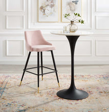 Load image into Gallery viewer, Adorn Performance Velvet Bar Stool by Modway
