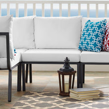 Load image into Gallery viewer, Riverside Outdoor Patio Aluminum Armless Chair by Modway
