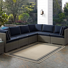 Load image into Gallery viewer, Rim Solid Border Indoor and Outdoor 5x8 Area Rug by Modway
