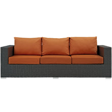 Load image into Gallery viewer, Sojourn Outdoor Patio Sunbrella¨ Sofa by Modway
