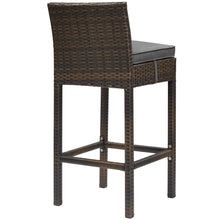 Load image into Gallery viewer, Conduit Outdoor Patio Wicker Rattan Bar Stool in B
