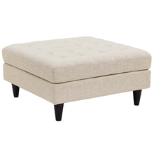 Load image into Gallery viewer, Empress Upholstered Fabric Large Ottoman by Modway
