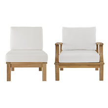 Load image into Gallery viewer, Marina 2 Piece Outdoor Patio Teak Set by Modway
