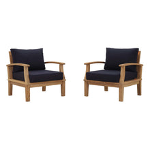 Load image into Gallery viewer, Marina 2 Piece Outdoor Patio Teak Set by Modway

