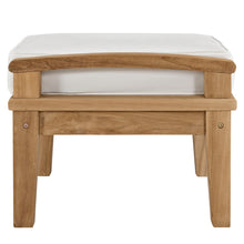 Load image into Gallery viewer, Marina Outdoor Patio Teak Ottoman by Modway

