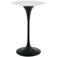 Load image into Gallery viewer, Lippa 28&quot; Round Artificial Marble Bar Table
