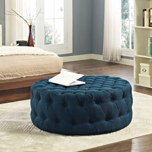 Load image into Gallery viewer, Amour Upholstered Fabric Ottoman by Modway
