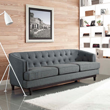 Load image into Gallery viewer, Coast Upholstered Fabric Sofa by Modway
