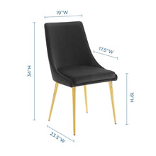 Load image into Gallery viewer, Viscount Modern Accent Performance Velvet Dining Chair by Modway
