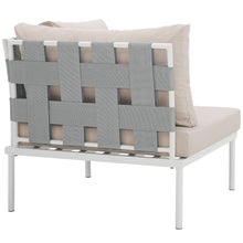 Load image into Gallery viewer, Harmony Outdoor Patio Aluminum Corner Sofa by Modway
