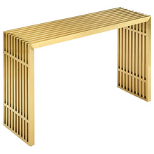 Load image into Gallery viewer, Gridiron Stainless Steel Console Table by Modway
