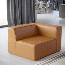 Load image into Gallery viewer, Mingle Vegan Leather Right-Arm Chair by Modway

