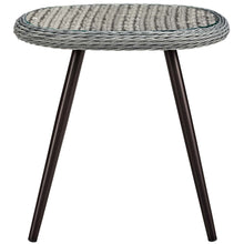 Load image into Gallery viewer, Endeavor Outdoor Patio Wicker Rattan Side Table by Modway
