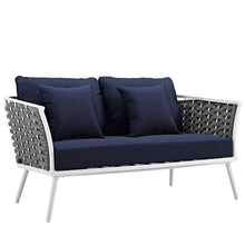 Load image into Gallery viewer, Stance 6 Piece Outdoor Patio Aluminum Sectional Sofa Set by Modway
