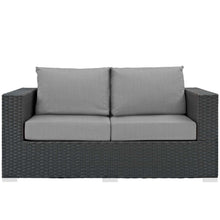 Load image into Gallery viewer, Sojourn Outdoor Patio Sunbrella¨ Loveseat by Modway

