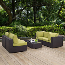 Load image into Gallery viewer, Convene 5 Piece Outdoor Patio Sectional Set by Modway
