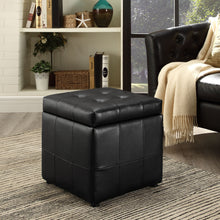 Load image into Gallery viewer, Volt Storage Upholstered Vinyl Ottoman by Modway
